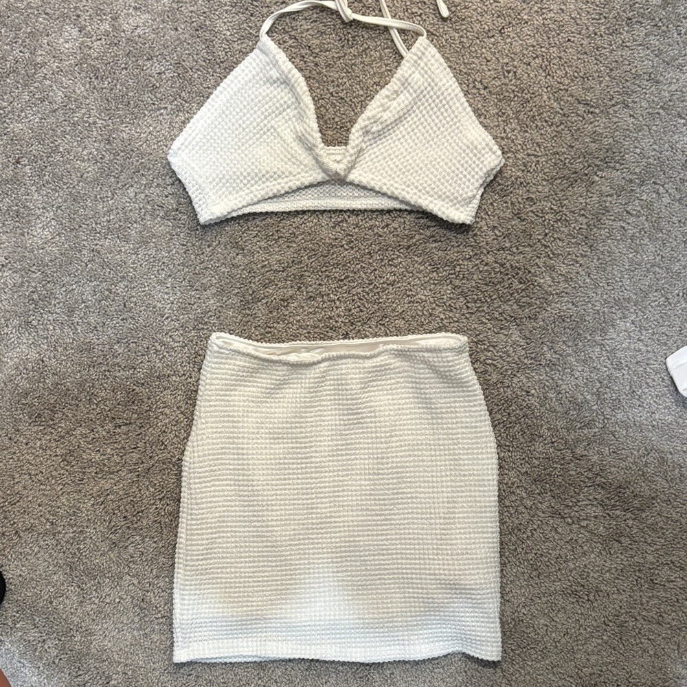 Chic Backless White Dress